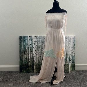Liberty Garden Strapless Dress